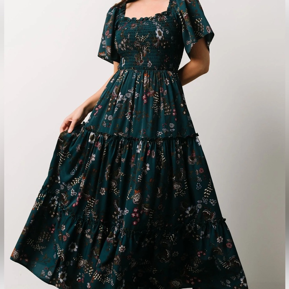 Southampton Smocked Maxi Dress size M